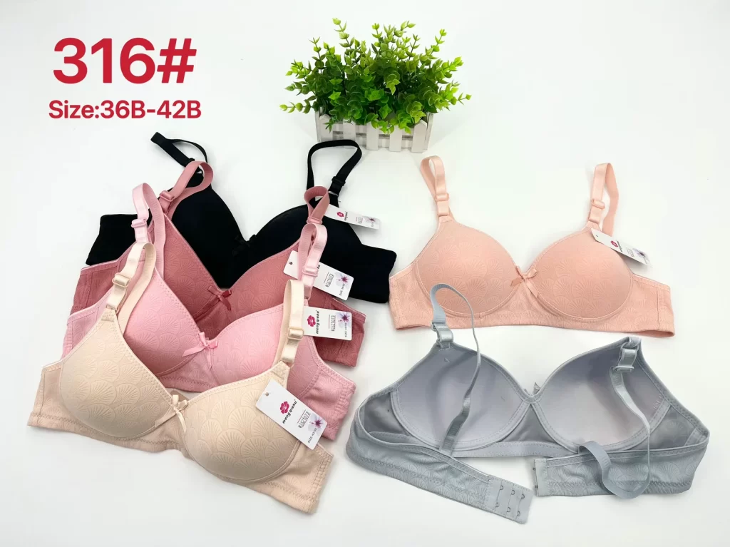 Wholesale Jacquard Bra B Cup (316) - China lingerie manufacturer & supplier