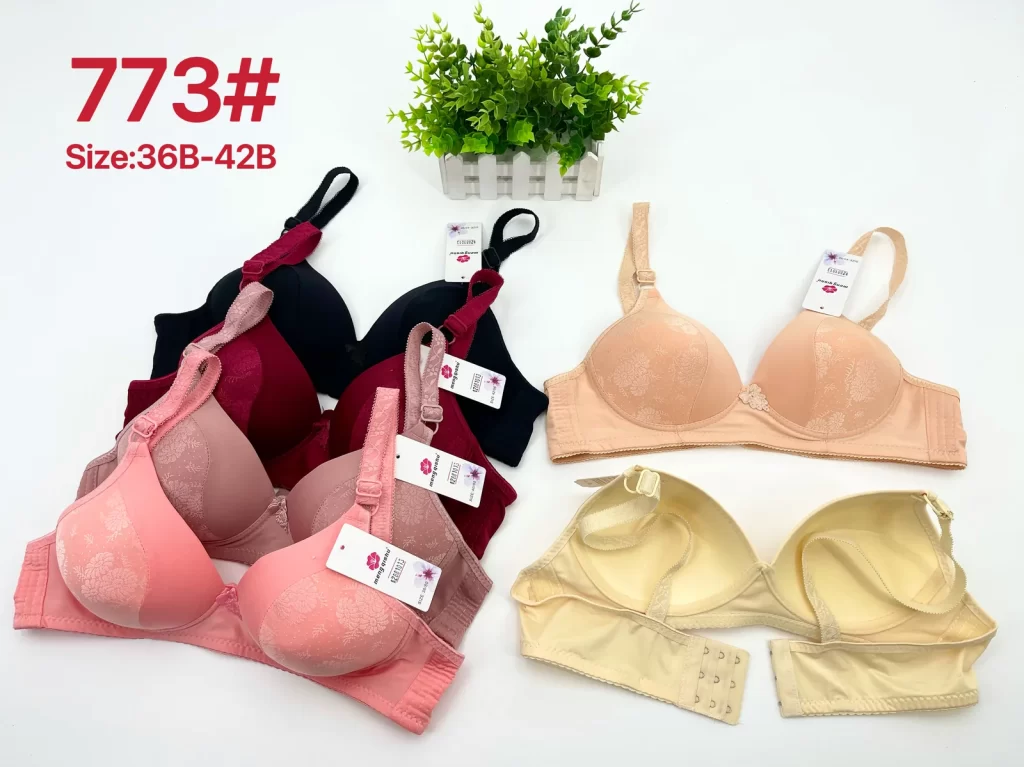 Wholesale Jacquard Bra B Cup (773) - China lingerie manufacturer & supplier