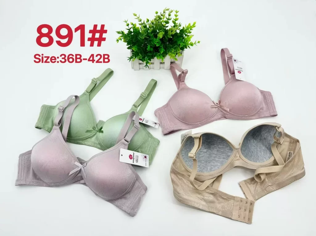 Wholesale Jacquard Bra B Cup (891) - China lingerie manufacturer & supplier