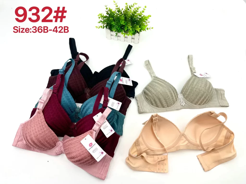 Wholesale Jacquard Bra B Cup (932) - China lingerie manufacturer & supplier