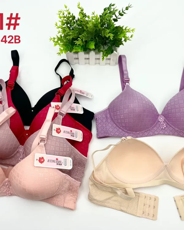 Wholesale Jacquard bra B cup model A131 from factory 213 - China lingerie manufacturer & supplier