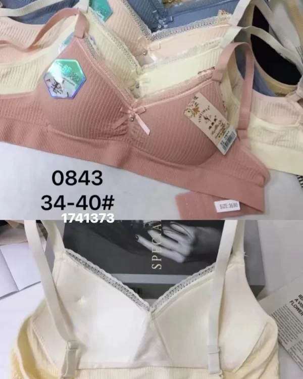 Wholesale Lace Trim Girls Bra (0843) - China lingerie manufacturer & supplier
