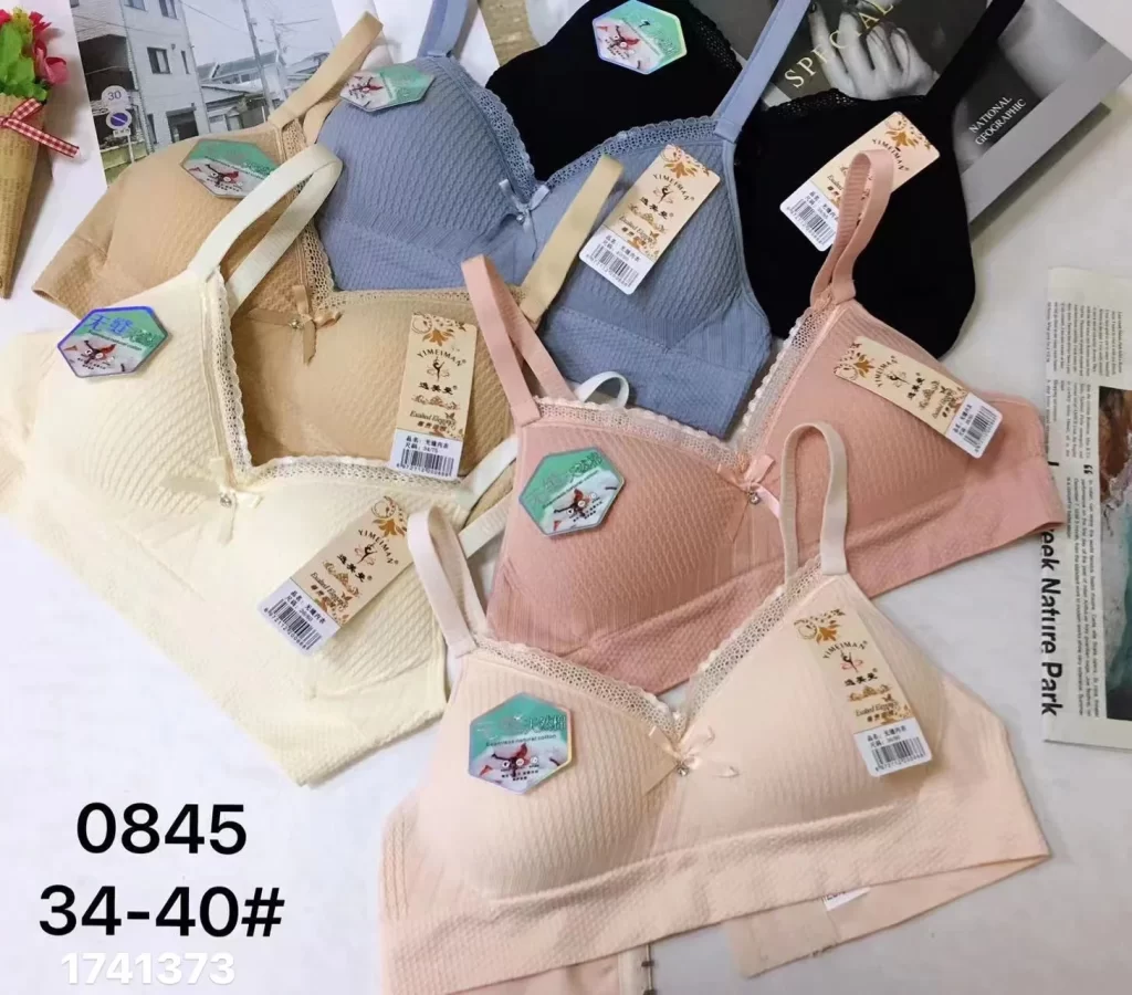 Wholesale Lace Trim Girls Bra (0845) - China lingerie manufacturer & supplier