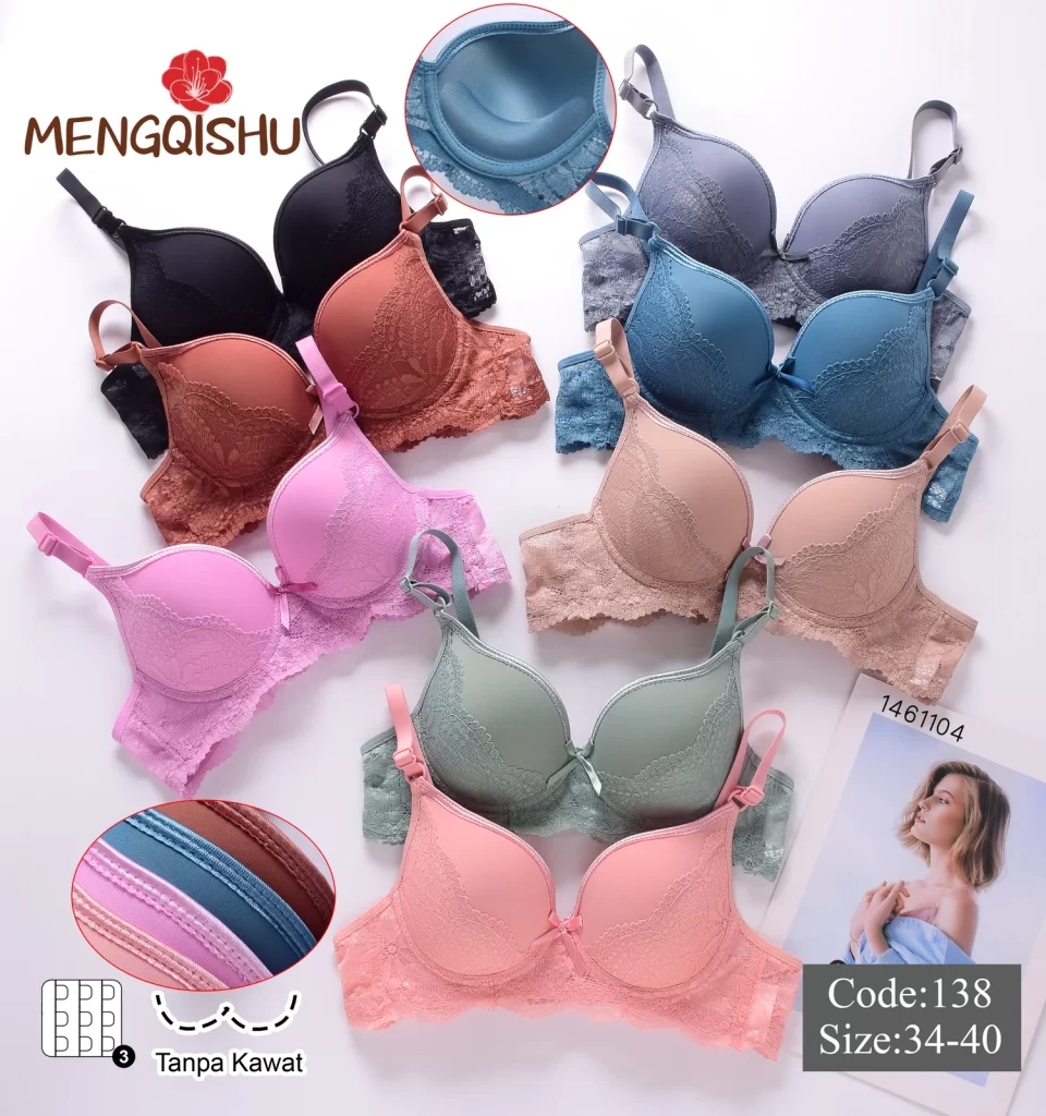 Wholesale Lace Trim Bra (138) - China lingerie manufacturer & supplier