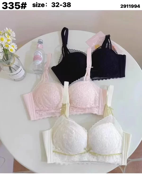 Wholesale Lace Trim Bra (335) - China lingerie manufacturer & supplier