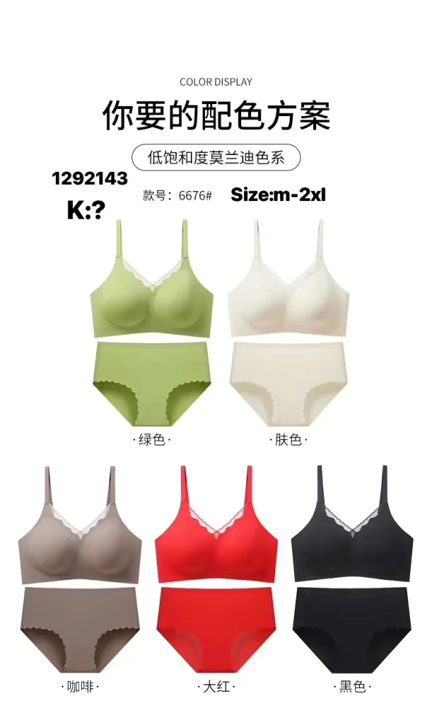 Wholesale Lace Trim Bra (6676) - China lingerie manufacturer & supplier