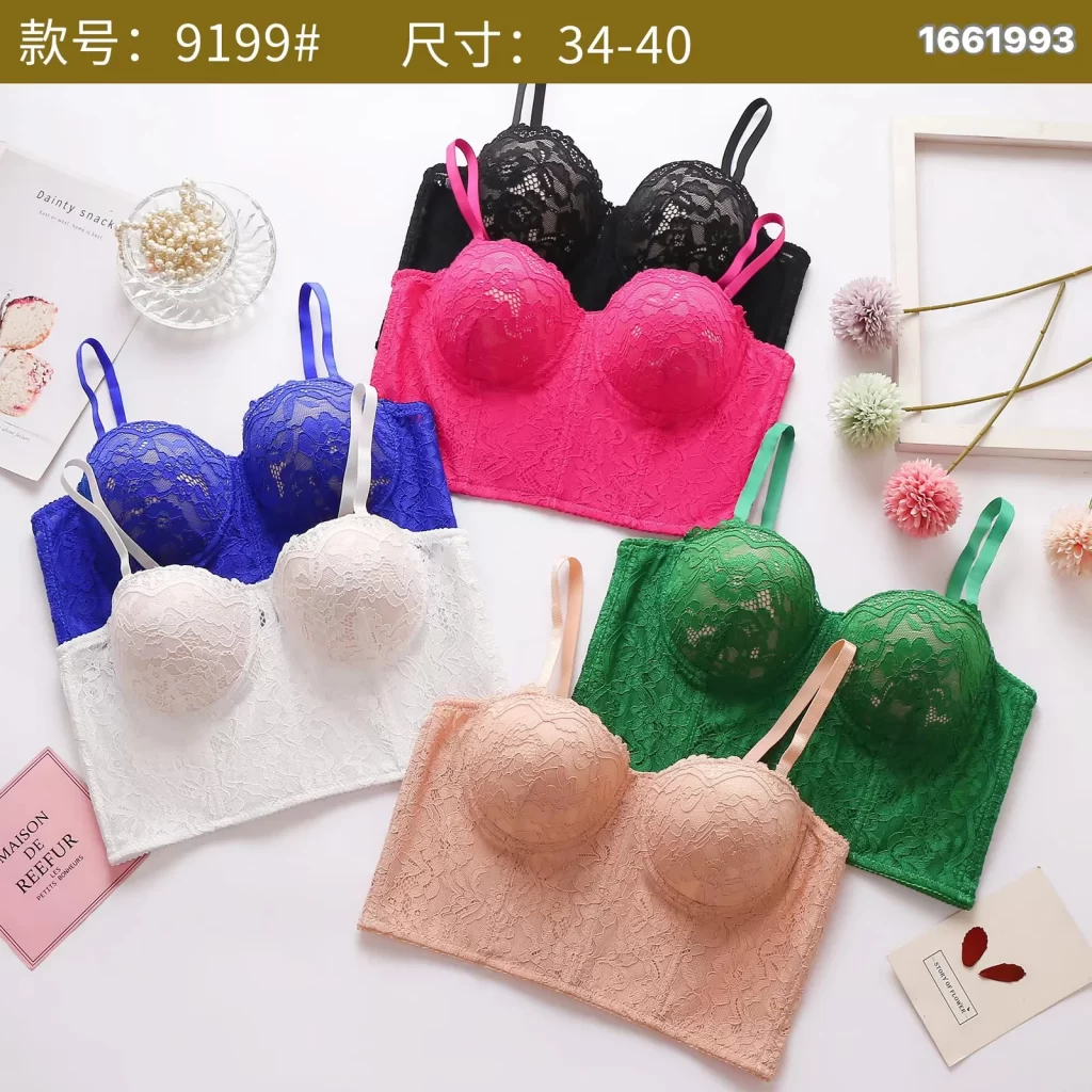 Wholesale Lace Trim Bra (9199) - China lingerie manufacturer & supplier