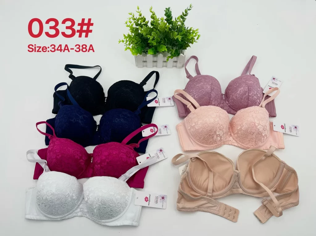 Wholesale Lace Trim Bra A Cup (033) - China lingerie manufacturer & supplier