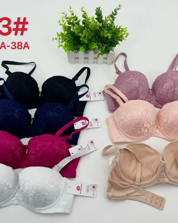 Wholesale Lace Trim Bra A Cup (033) - China lingerie manufacturer & supplier