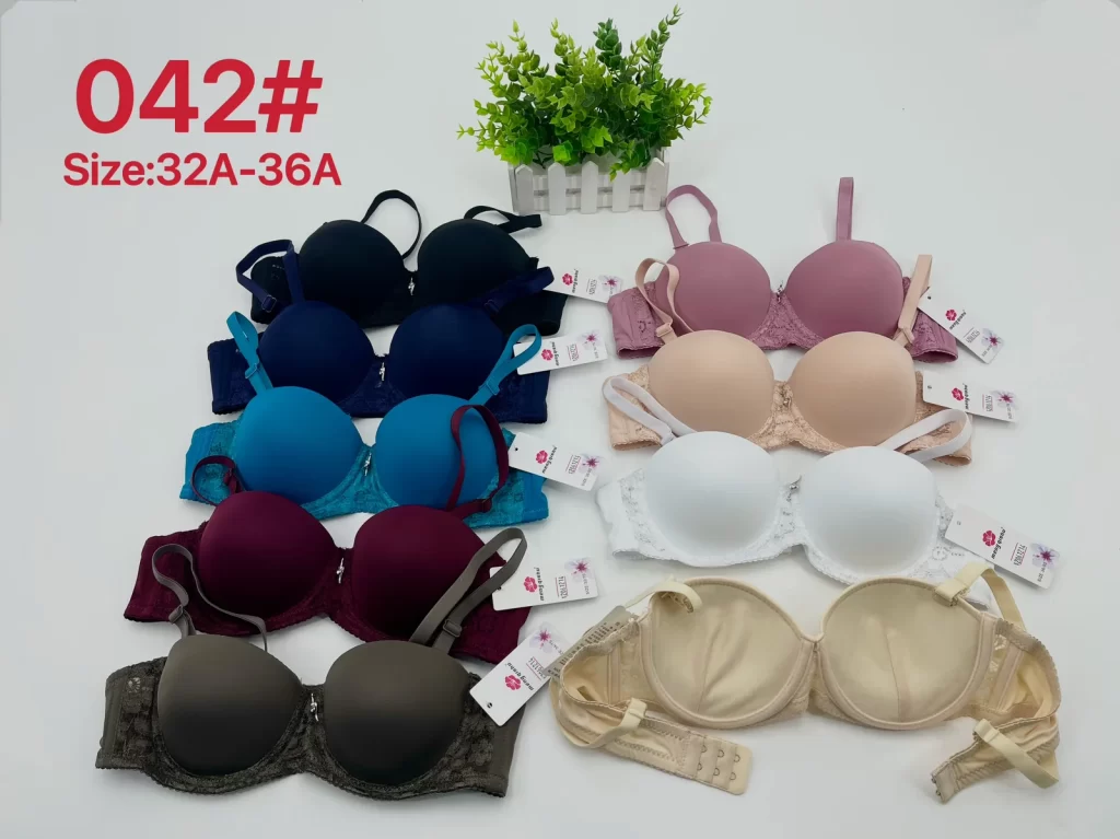 Wholesale Lace Trim Bra A Cup (042) - China lingerie manufacturer & supplier