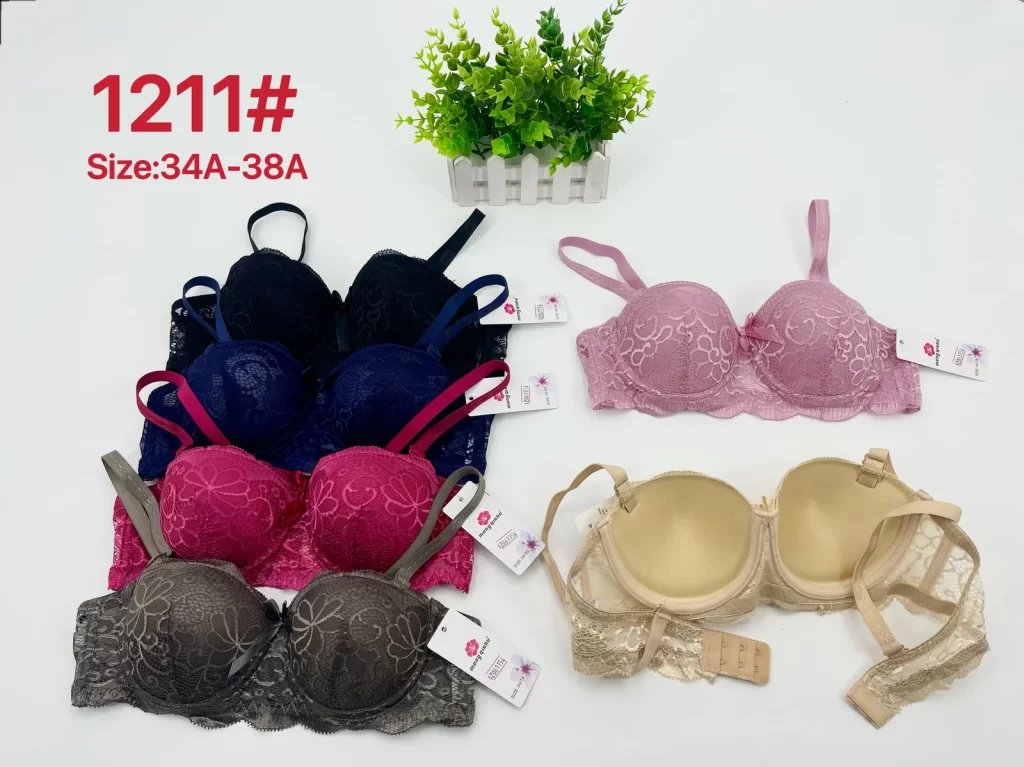 Wholesale Lace Trim Bra A Cup (1211) - China lingerie manufacturer & supplier