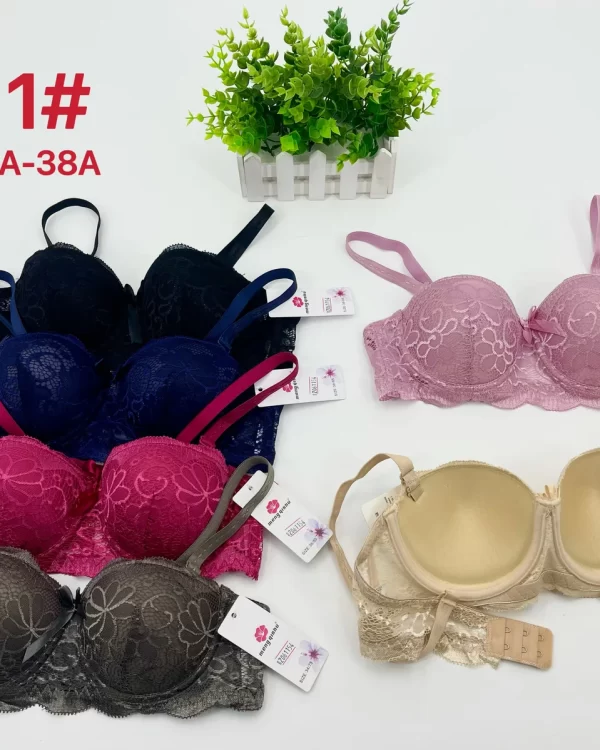 Wholesale Lace Trim Bra A Cup (1211) - China lingerie manufacturer & supplier