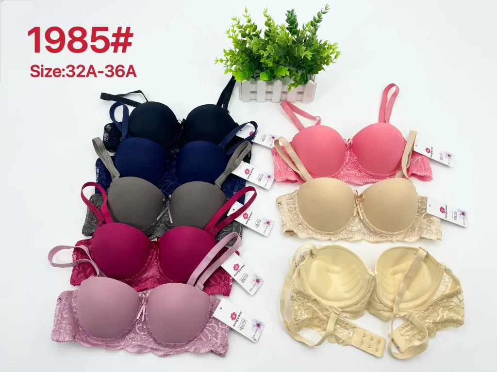 Wholesale Lace Trim Bra A Cup (1985) - China lingerie manufacturer & supplier