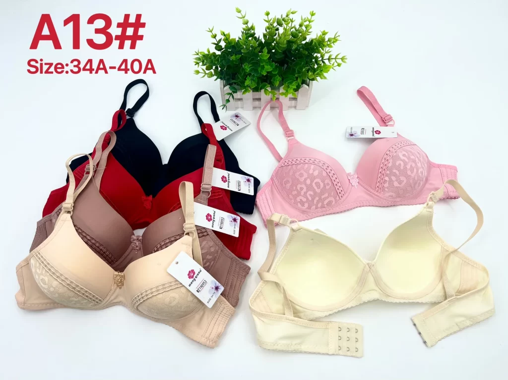 Wholesale Lace Trim Leopard Bra A Cup (A13) - China lingerie manufacturer & supplier