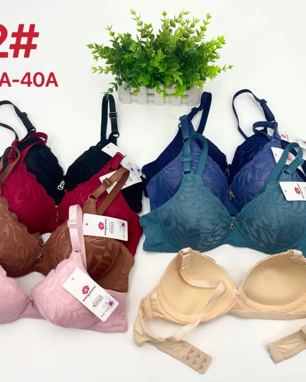 Wholesale Lace Trim Jacquard Bra A Cup (A2) - China lingerie manufacturer & supplier