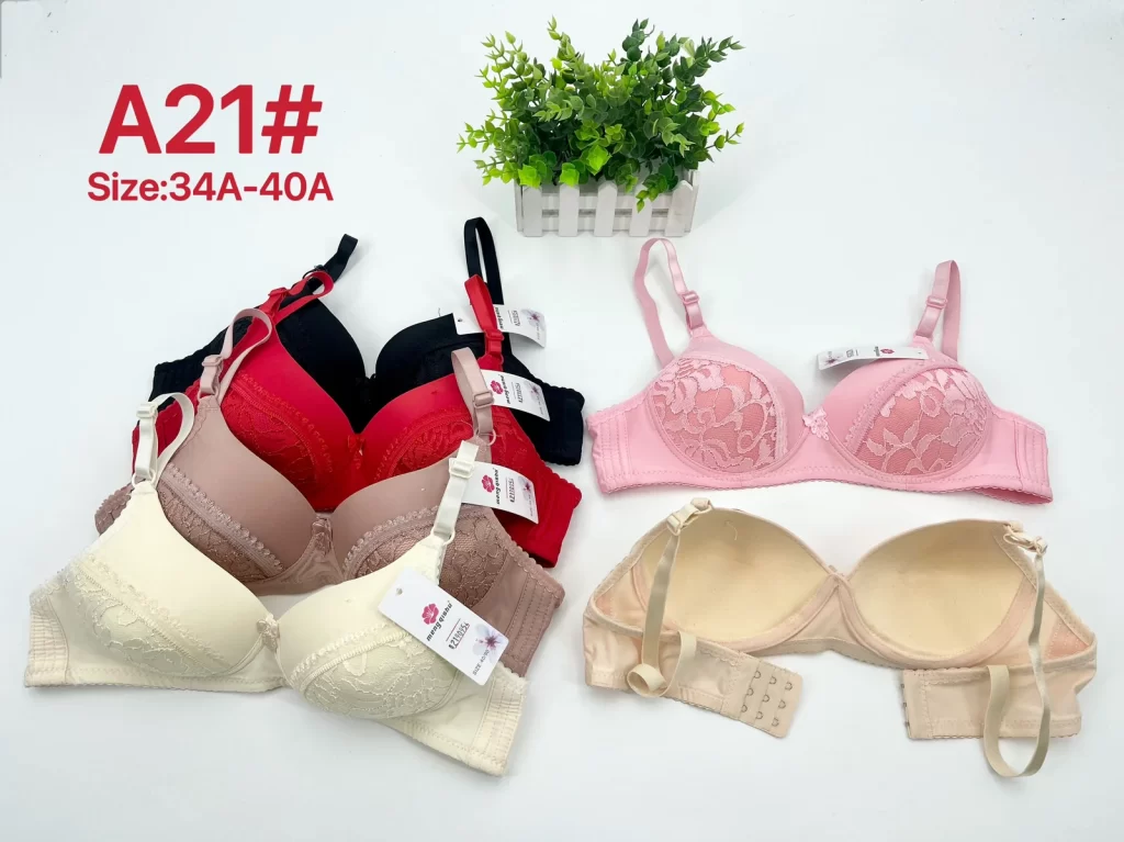 Wholesale Lace Trim Bra A Cup (A21) - China lingerie manufacturer & supplier