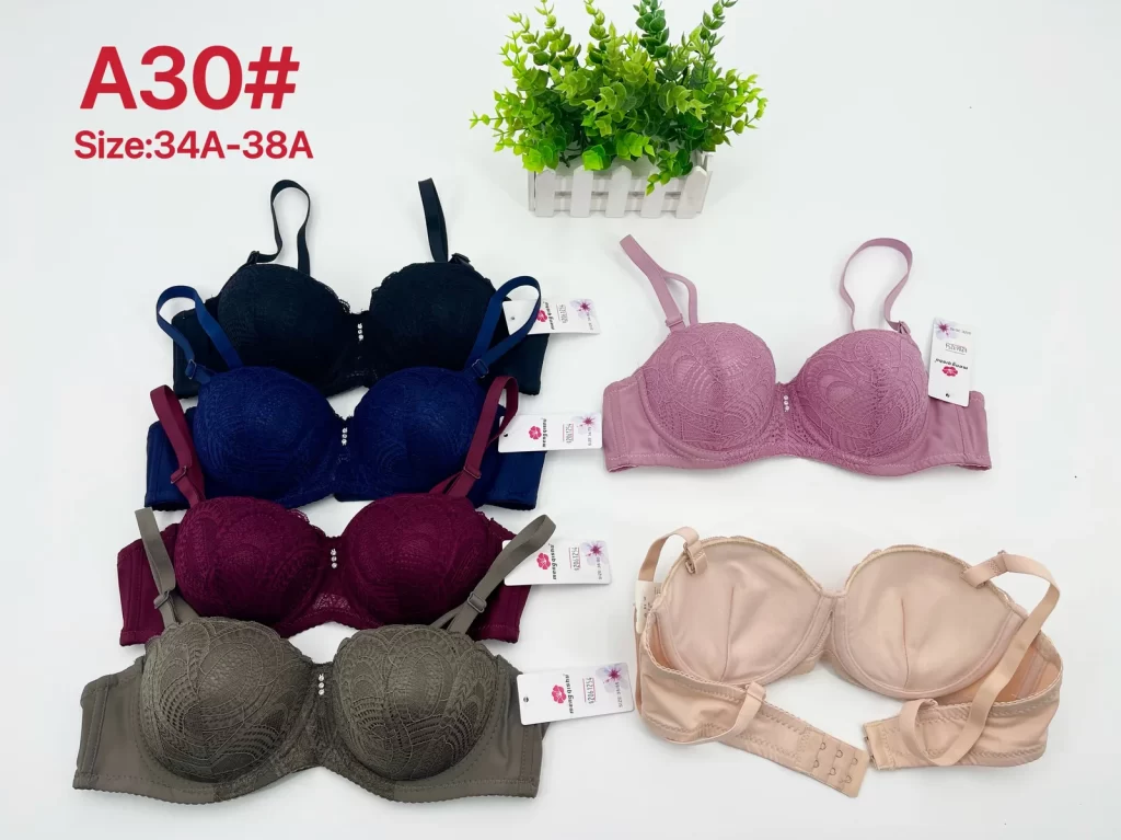 Wholesale Lace Trim Bra A Cup (A30) - China lingerie manufacturer & supplier