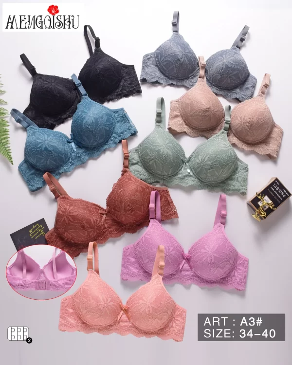 Wholesale Lace Trim Bra (A3) - China lingerie manufacturer & supplier