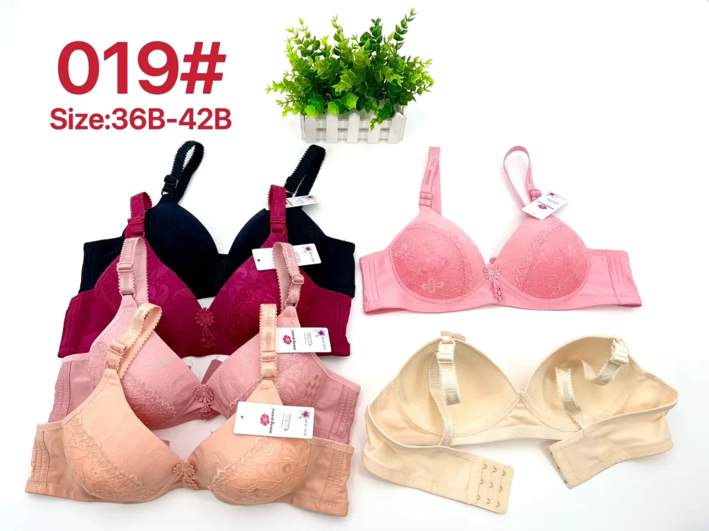 Wholesale Lace Trim Bra B Cup (019) - China lingerie manufacturer & supplier