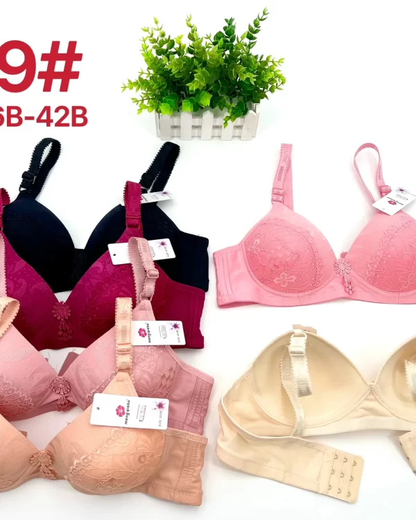 Wholesale Lace Trim Bra B Cup (019) - China lingerie manufacturer & supplier