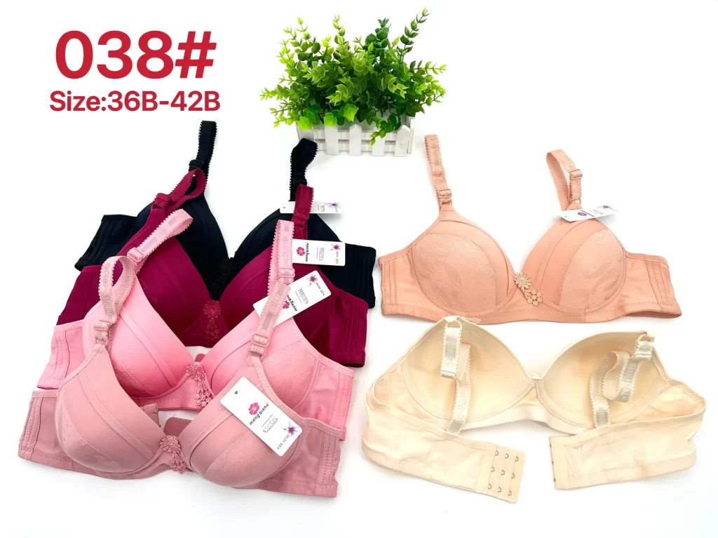 Wholesale Lace Trim Bra B Cup (038) - China lingerie manufacturer & supplier