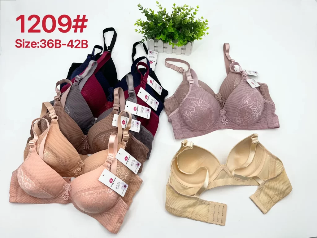 Wholesale Lace Trim Bra B Cup (1209) - China lingerie manufacturer & supplier
