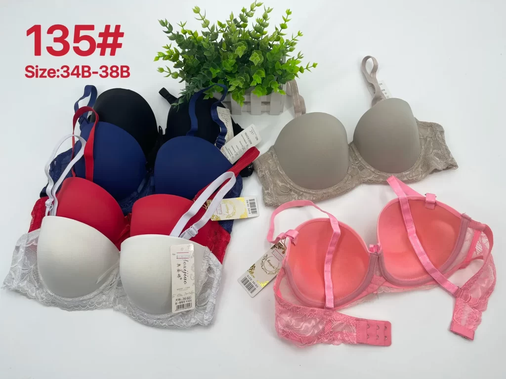 Wholesale Lace Trim Bra B Cup (135) - China lingerie manufacturer & supplier