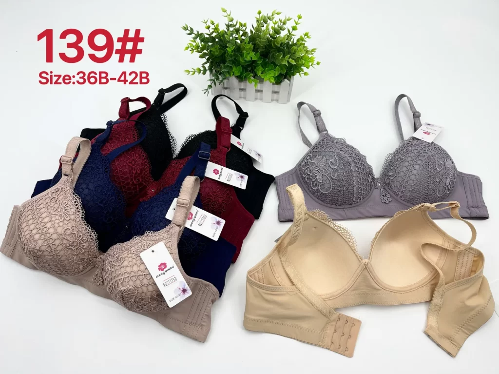 Wholesale Lace Trim Bra B Cup (139) - China lingerie manufacturer & supplier