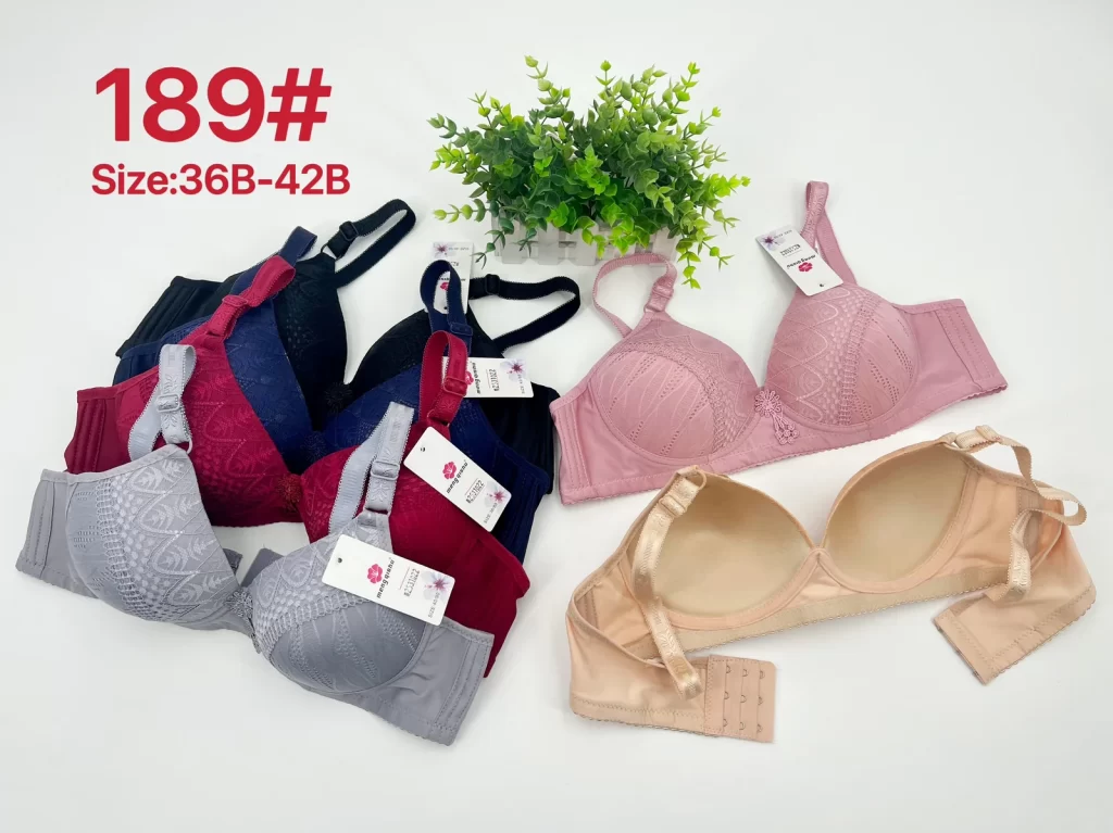 Wholesale Lace Trim Bra B Cup (189) - China lingerie manufacturer & supplier