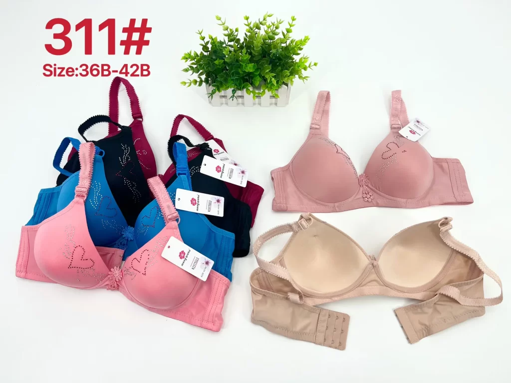 Wholesale Lace Trim Bra B Cup (311) - China lingerie manufacturer & supplier