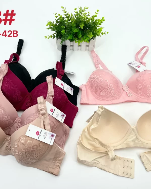 Wholesale Lace Trim Bra B Cup (348) - China lingerie manufacturer & supplier