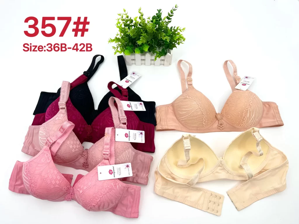 Wholesale Lace Trim Bra B Cup (357) - China lingerie manufacturer & supplier