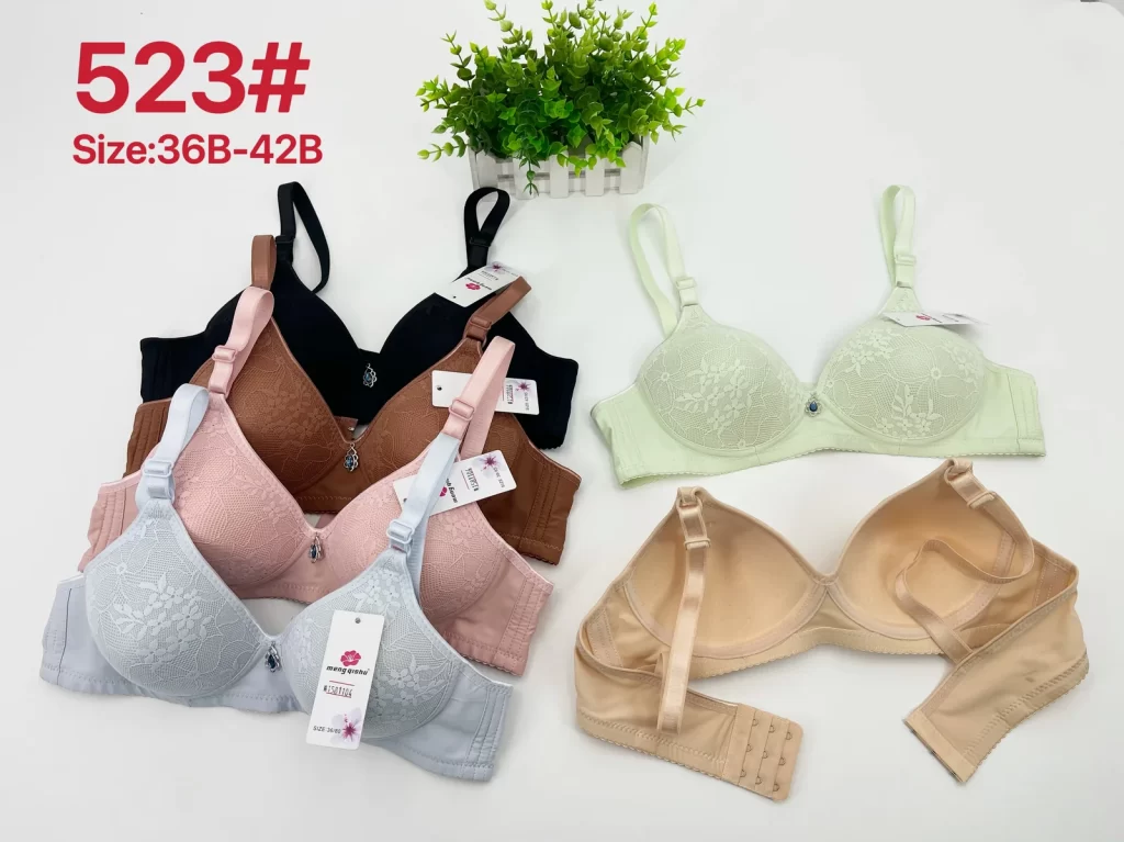 Wholesale Lace Trim Bra B Cup (523) - China lingerie manufacturer & supplier