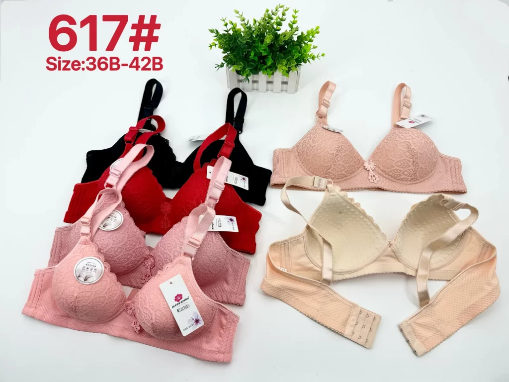 Wholesale Lace Trim Bra B Cup (617) - China lingerie manufacturer & supplier