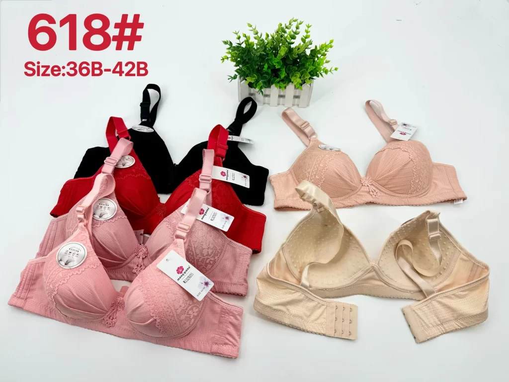 Wholesale Lace Trim Bra B Cup (618) - China lingerie manufacturer & supplier