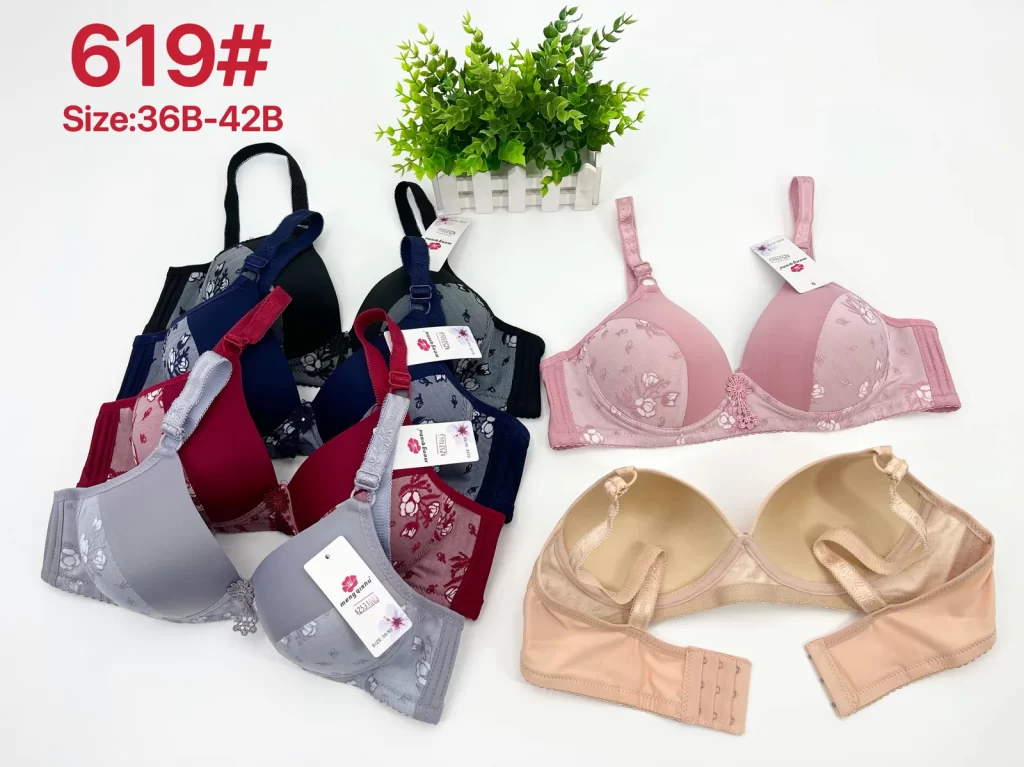 Wholesale Lace Trim Bra B Cup (619) - China lingerie manufacturer & supplier