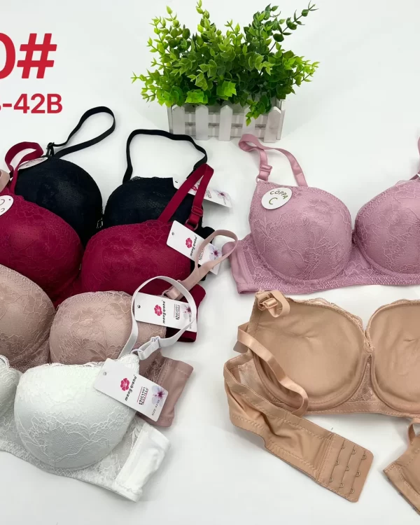 Wholesale Lace Trim Bra B Cup (620) - China lingerie manufacturer & supplier