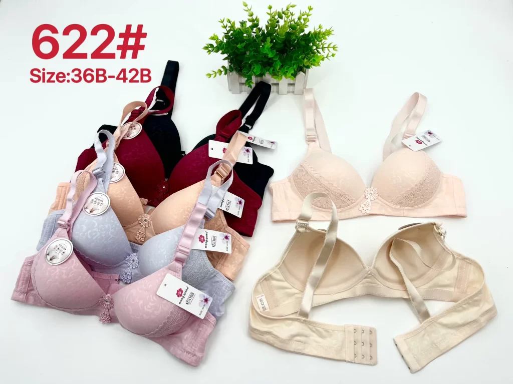 Wholesale Lace Trim Bra B Cup (622) - China lingerie manufacturer & supplier