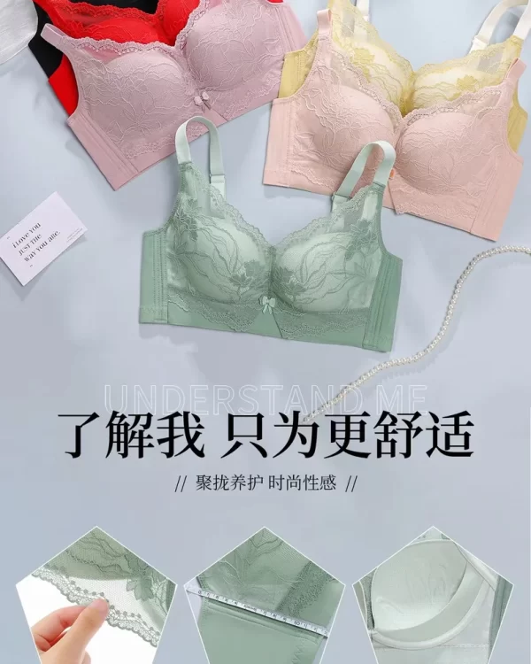 Wholesale Lace Trim Bra B Cup (6299) - China lingerie manufacturer & supplier