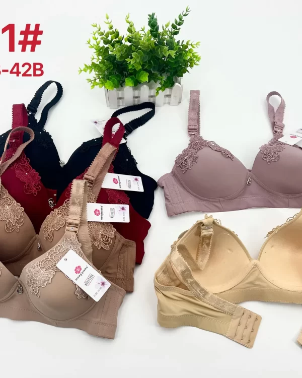 Wholesale Lace Trim Bra B Cup (6631) - China lingerie manufacturer & supplier