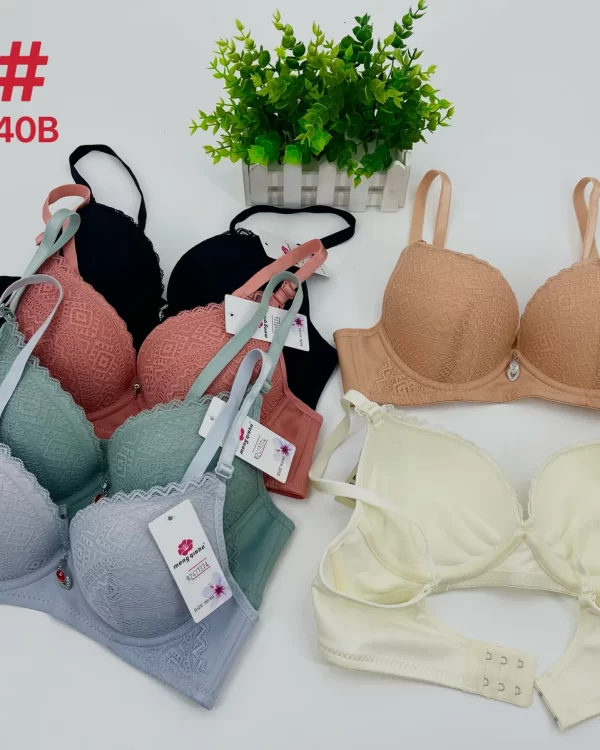 Wholesale Lace Trim Bra B Cup (708) - China lingerie manufacturer & supplier