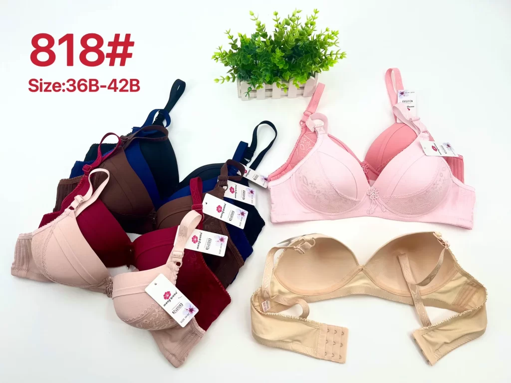 Wholesale Lace Trim Bra B Cup (818) - China lingerie manufacturer & supplier