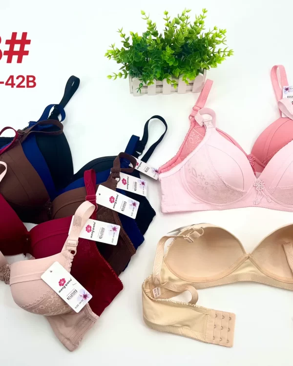 Wholesale Lace Trim Bra B Cup (818) - China lingerie manufacturer & supplier