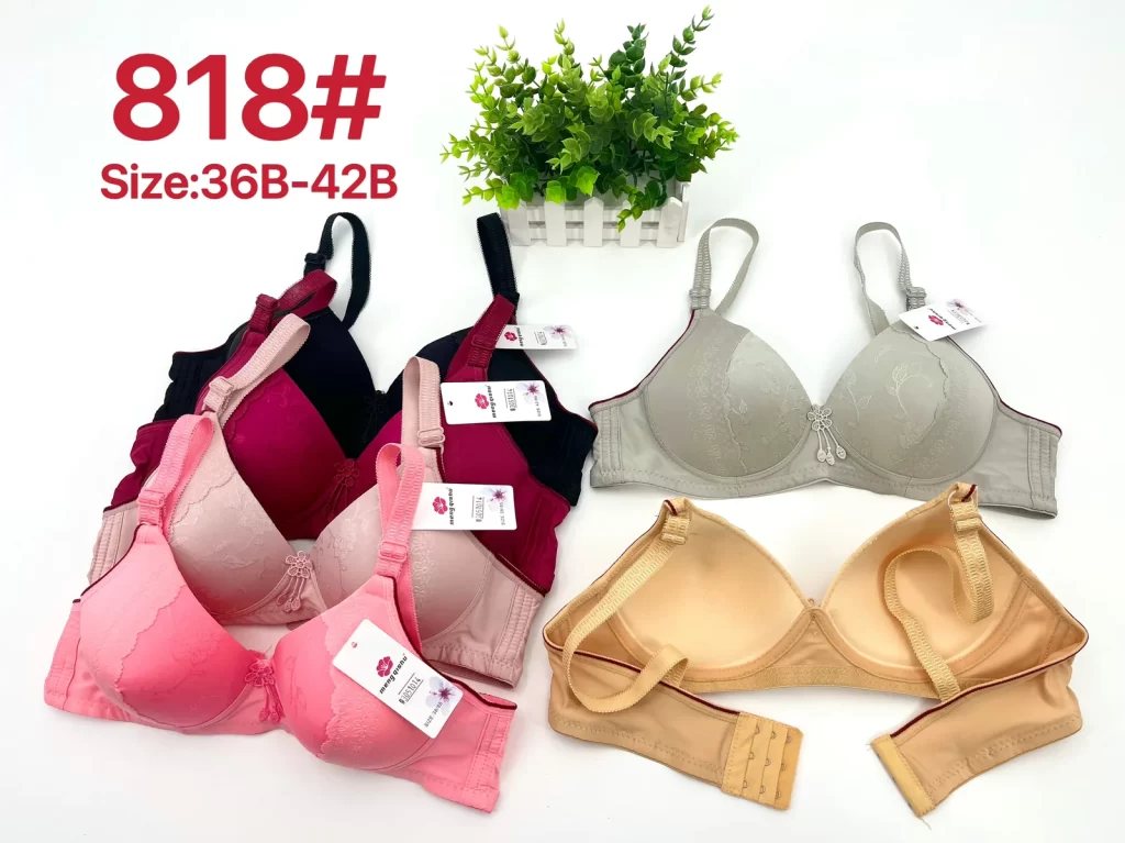 Wholesale Lace Trim Bra B Cup (818) - China lingerie manufacturer & supplier