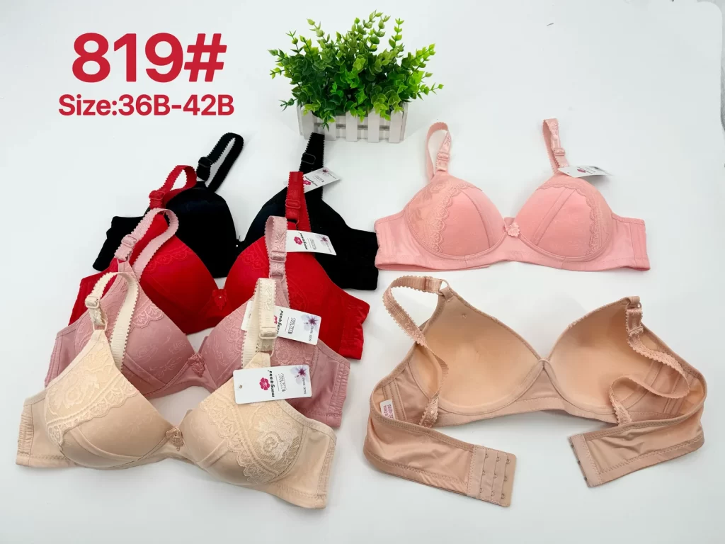 Wholesale Lace Trim Bra B Cup (819) - China lingerie manufacturer & supplier