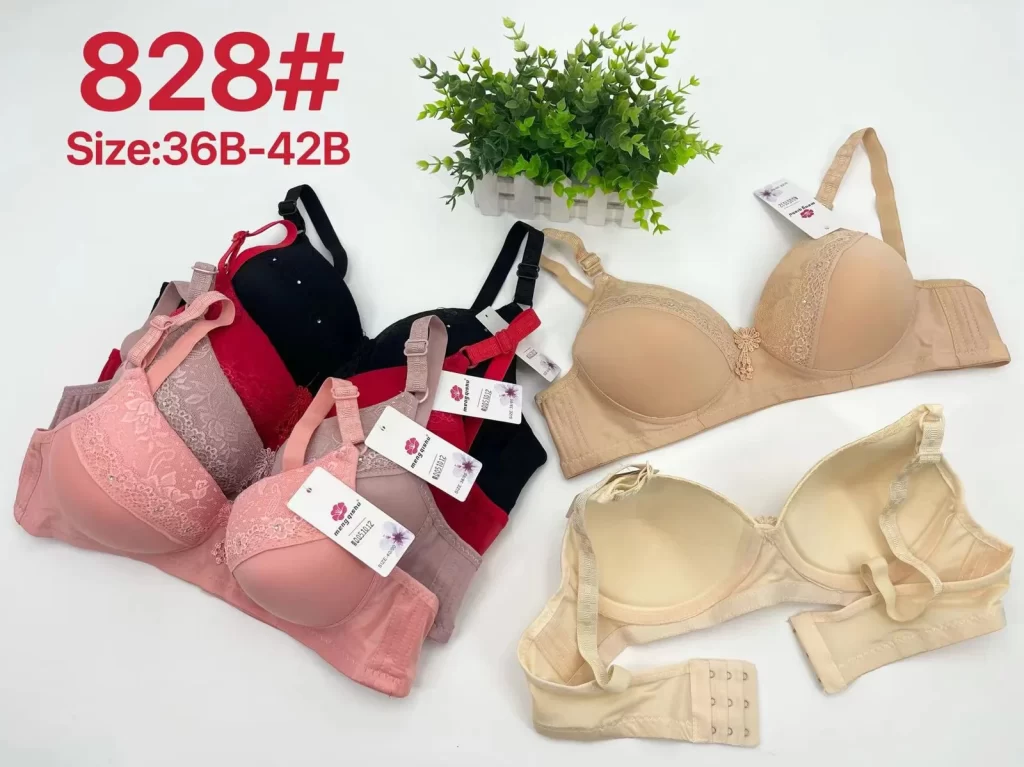 Wholesale Lace Trim Bra B Cup (828) - China lingerie manufacturer & supplier