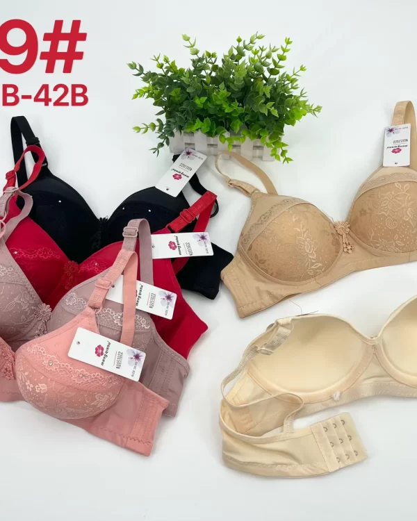 Wholesale Lace Trim Bra B Cup (859) - China lingerie manufacturer & supplier