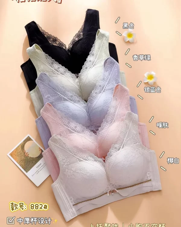 Wholesale Lace Trim Bra B Cup (882) - China lingerie manufacturer & supplier