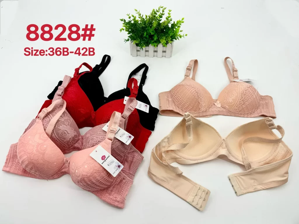 Wholesale Lace Trim Bra B Cup (8828) - China lingerie manufacturer & supplier