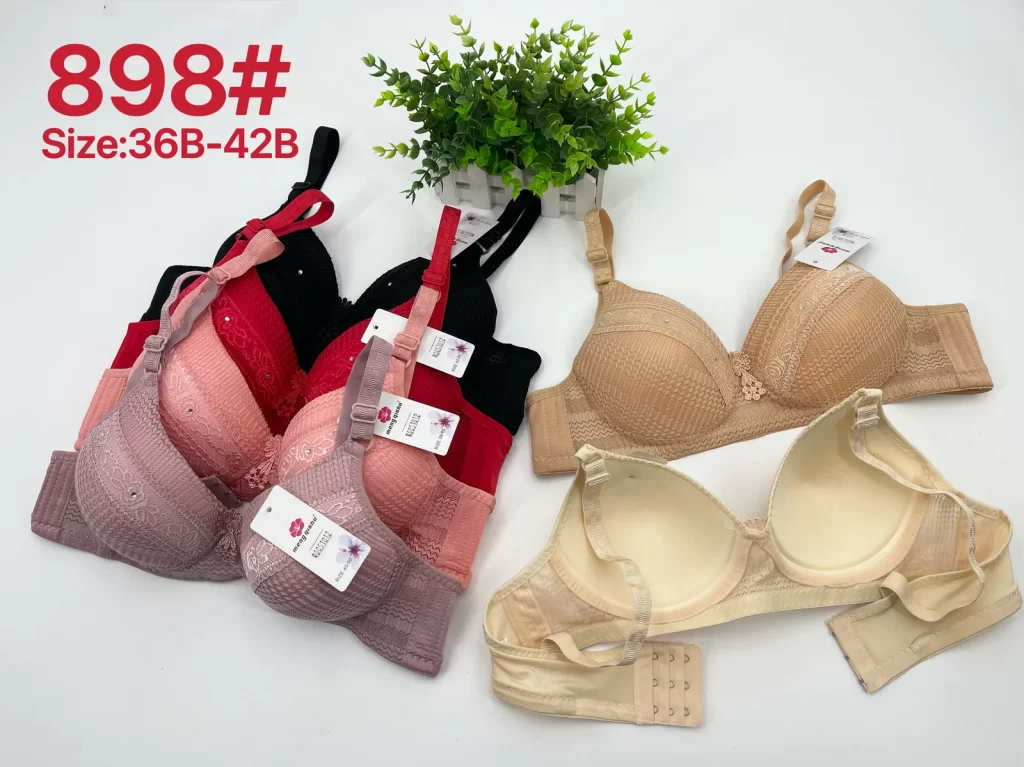 Wholesale Lace Trim Bra B Cup (898) - China lingerie manufacturer & supplier